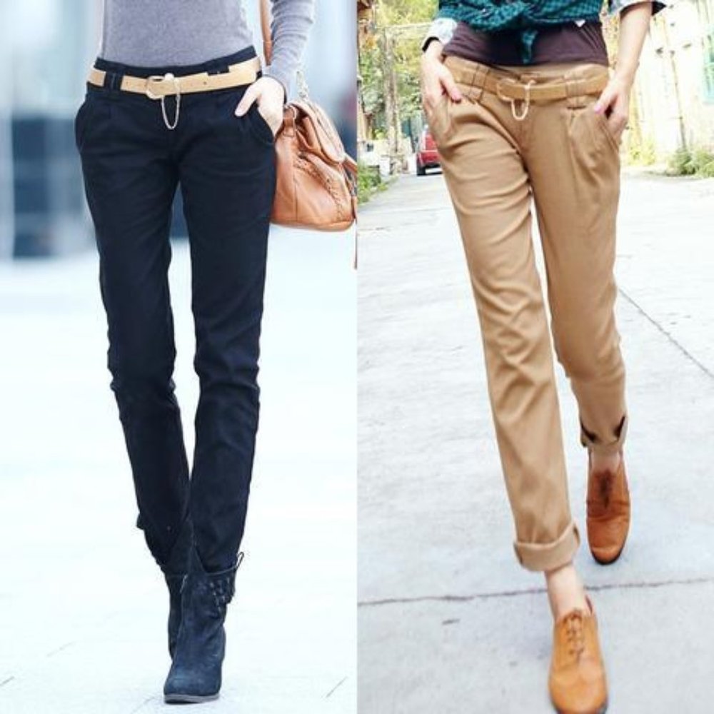 Girls and Ladies Fashion Skinny Slim Pants
